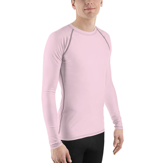 Men's Pink Long Sleeve Shirt